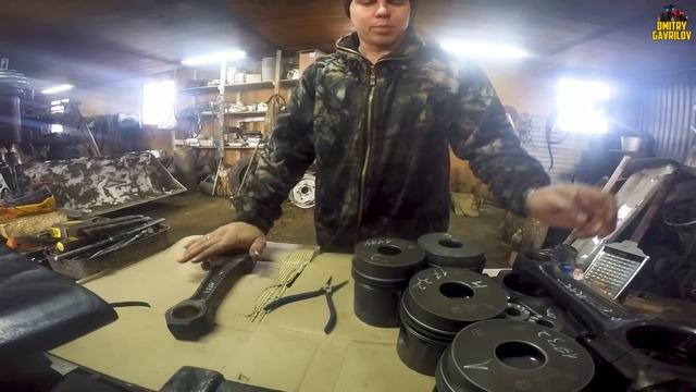 Собрать двигатель Д-243 МТЗ 82.1 за 25 минут смотреть онлайн