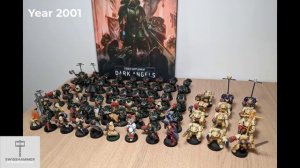 Down in the archives of the Ordo Xenos - Space Marines army showcase 2001 vs 2021