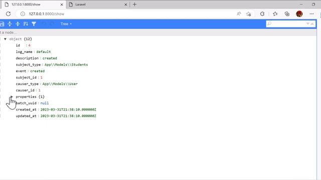 Lesson 12 Laravel Activity Log