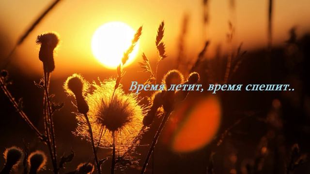 Время летит, время спешит...