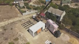 Доставка и установка дома площадью 76 м2 от MMHouse Каркасный дом под ключ
