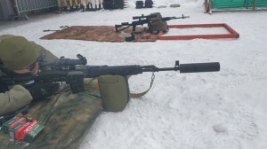 Банка Мутант на карабине Тигр/СВД, длина 200мм, 9 камер, проходное отверстие под 7,62 (10,5мм)