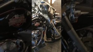 harley davidson electra glide touring холодный запуск