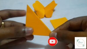 Origami Butterfly🦋Tutorial -  Simple Paper Butterfly - Ribzza Let's Start