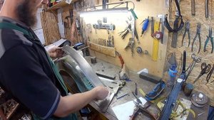 Custom Fender for Drag Star/Кастом крило Драг Стар