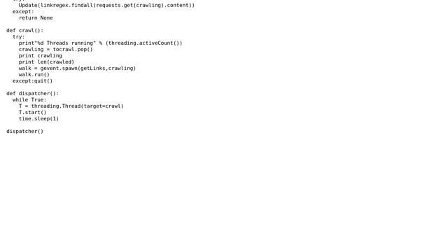 Code Review: A simple little Python web crawler смотреть онлайн