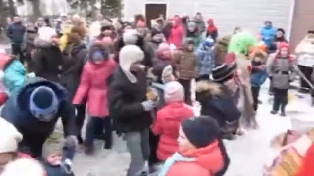 Масленица в Усть-Луге смотреть онлайн
