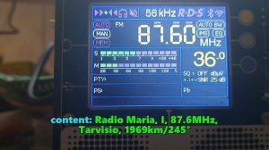 18.07.2024 1605UTC, [Es], Radio Maria, Италия, 87.6МГц, 1969км