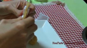 Krakie popin cookin. Японская еда из порошка-Вафли с джемом