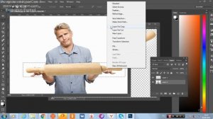 Как вставить предмет в руку в Фотошопе?