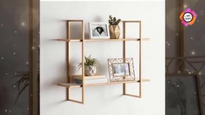75 Metal Wall Mounted Shelves to decorate your wall