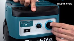 Makita DVC867LZX4 Компактный аккумуляторный пылесос на 8 л с Bluetooth-системой | НОВИНКА 2021