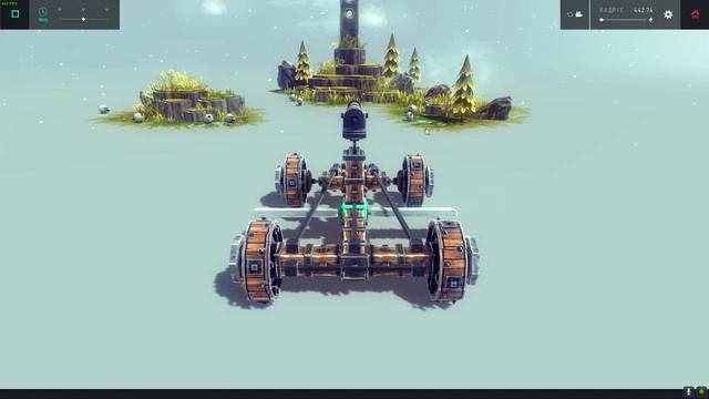 Теперь я Инженер! Besiege #1 Моя Первая Боевая Машина!