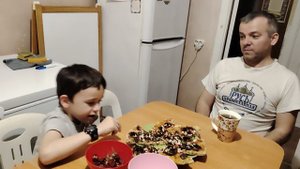 Учу сына быть смелее