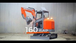 Мини экскаватор Geogid 20G P гусеничный  производство Россия mini excavator Geogid 20G P