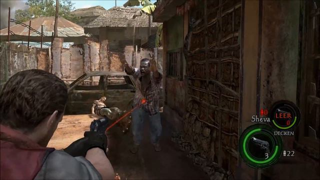 Resident Evil 5 - Barry Burton Gameplay - Chapter 1-1 [Professional]