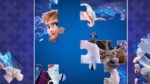 Frozen 2 Анна и Эльза. Собираем пазл "Холодное сердце 2" с главными героями. смотреть онлайн