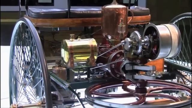 Первый в мире автомобиль Бенц, 1885 год смотреть онлайн