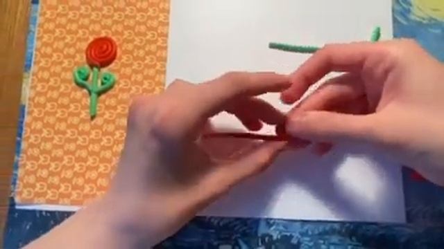 ПЛАСТИЛИНОГРАФИЯ ПОДЕЛКА ЦВЕТОК смотреть онлайн