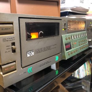 Vintage Akai GX-F66R Vintage Cassette Deck Dolby Auto-Reverse  Japan.