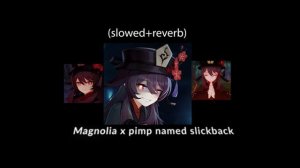 Magnolia x Pimp named slickback.  (slowed+reverb)