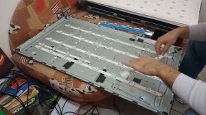 Телевизор LG 42LB570V нет изображения. Ремонт.