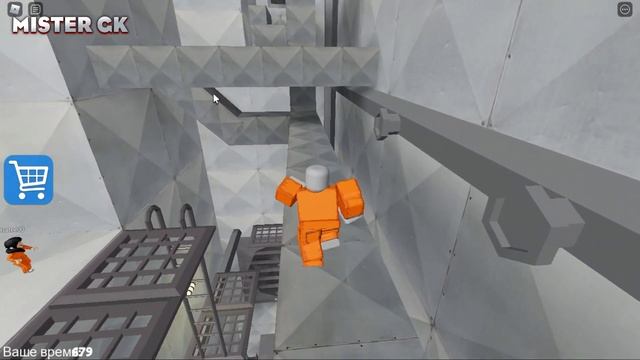 Побег из тюрьмы от полицейского Барри в Роблокс смотреть онлайн