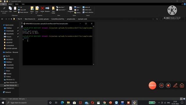 How to Commit codes to github full video in HINDI/using GITBASH for windows/#git#fitbash