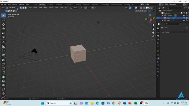 8 - Modelling in Blender