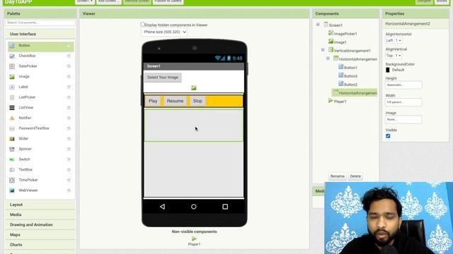 How to create image picker  Media Player App in MIT App Inventor  10100 mitappinventor2 mitapp