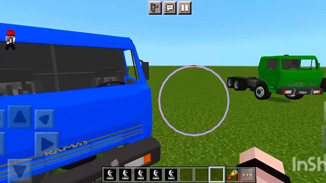 Мод на "Пак-Камазов" ➤➤➤ В майнкрафт ПЕ! #minecraft #shorts #video