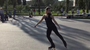 Veronika Kimont inline figure skating MFRS / Вероника Кимонт фигурное катание на роликах