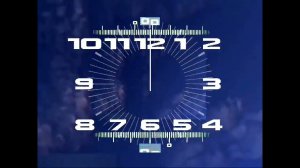 Бэкграунд часов Первого канала 2000-2011 (4:3) @1tv