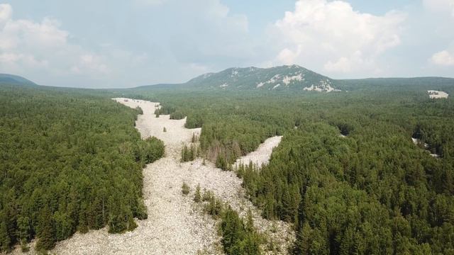 Таганай, каменная река