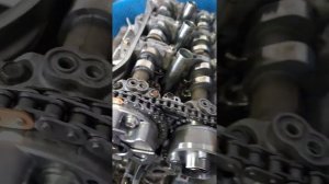 1gr-fe правильная установка цепей ГРМ Лэнд Круизер 200.(setting chain labels TLC200)Toyota