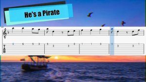 Pirates of the Caribbean (easy guitar TABS)