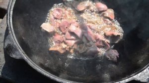 Джиз-быз. Жаркое по-азербайджански В КАЗАНЕ. И МЯСО И РЫБА