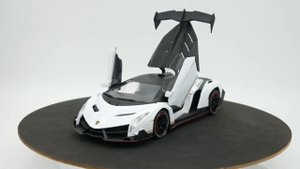 Детская машинка Lamborghini Veneno 1:24 с дымом