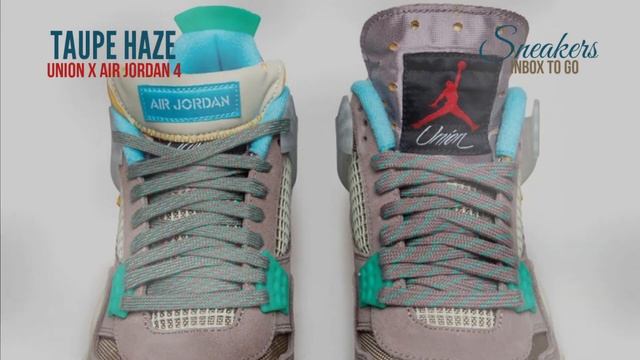 TAUPE HAZE 2021 UNION x Air Jordan 4 Retro DETAILED LOOK + OFFICIAL RELEASE DATE смотреть онлайн