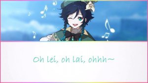 Genshin Impact | Venti's ENG VA - Soldier, Poet, King | w/Lyrics