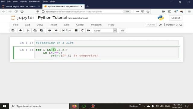 Iterating On A Python List | Python 4 You | Lecture 112