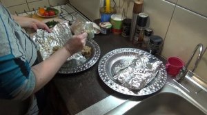 Самый вкусный шашлык в моей жизни Мясо в фольге на буржуйке