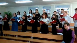 Синеглазая речка   муз  Я Дубравин сл  М Пляцковский исп  хор заочного отд  МаГК рук В Кожевникова