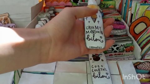 Обзор на бумажную косметику 2часть