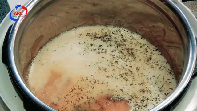 Суп пюре со сливками и сёмгой в ARC–514D смотреть онлайн