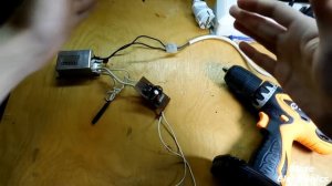 Блок питания шуруповёрта на электронном трансформаторе