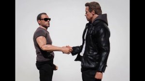 Jean Claude Van Damme and Arnold Schwarzenegger Tribute 2022 - Action Figures - Hottoys / Enterbay