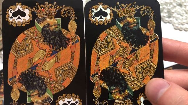 САМЫЕ КРАСИВЫЕ КАРТЫ В МИРЕ! ИГРАЛЬНЫЕ КАРТЫ ПАЛЕХ 1937 ГОДА  АЛЕКСЕЙ ОРЛЕАНСКИЙ! КАРТЫ ДЛЯ ГАДАНИЯ