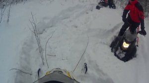 Мамай| Глубокий снег| На трёх снегоходах| Стелс Stels капитан 150 long|