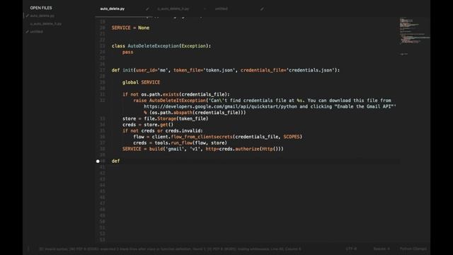 Python Mini Project - Use Gmail Python API to create your own Spam Filter.